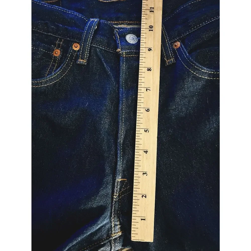 Levi's 501 Original Fit Button Fly Straight Leg 100% Cotton Jeans Men's 32X34